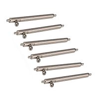 trterth 18mm 20mm 22mm Quick Release Spring Bars Pins 6PCS Stainless Steel Watch Replacement Band Spring Bars Strap Link Pins