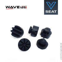 ชุดลูกยางเบาะ WAVE125i (2012-2019) ปลาวาฬ ( V Seat เบาะรถมอเตอร์ไซค์ )