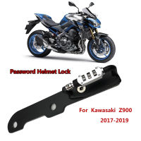 Z900 Helmet Lock Password Mount Hook Black Side Anti-theft Security Fits For Kawasaki Z900 Z 900 2017 2018 2019