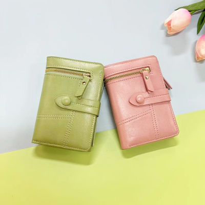 2023 New Womens Short Wallet Japanese Style PU Leather Short Zipper Zero Wallet 30% Off Wallet  5N20