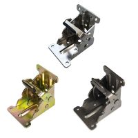 Self-locking Hinge 90 Degrees Locking Folding Hinge Metal Chair Leg Bracket Hinge for Worktables Beds Tables Folding Leg Door Hardware Locks