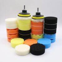 Car Foam Drill Polishing Pad Kit Buffing Waxing Sponge Set Auto Wheel Headlight Polisher Removes Scratches Cleaning Power Tools