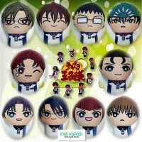 [ตุ๊กตาแท้มือ1 จากตู้คีบในโตเกียว] The Prince of Tennis plush doll  ตุ๊กตาเม็ดโฟม ผ้ายืด นุ่มนิ่ม น่ารัก ขนาด 10 cm เอจิเซ็น เรียวมะ