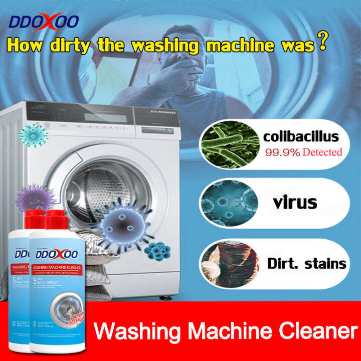 【No need to soak】Washing Machine Cleaner 500ml Descale and Sterilize
