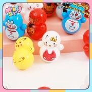 Lật Đật mini cute Hình Squid Game Doaremon, minion