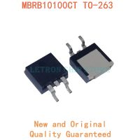 ✴¤◄ 10PCS MBRB10100CT TO-263 10100CT TO263 B10100G D2PAK 10A 100V SMD Schottky diode new and original IC Chipset