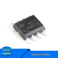 10ชิ้น AO4421 SOP-8 4421 SOP8 -60V/6.2A P-Channel MOSFET ใหม่