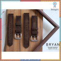 สายนาฬิกาหนังกลับ B R Y A N hand craft vintage watch strap 18 mm, 20 mm,22 mm ,24 mm watch strap พร้อมบัคเคิล Sาคาต่อชิ้น (เฉพาะตัวที่ระบุว่าจัดเซทถึงขายเป็นชุด)