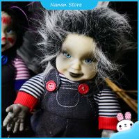 Halloween Haunted House Baby Doll Terror Decoration Toy Sound Activated Battery Operated Animatronic Roaming Creepy Doll For Decoration