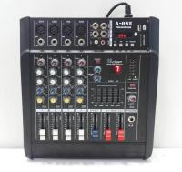 เพาเวอร์มิกเซอร์แอมป์ Power mixer amplifier มิกเซอร์ 4 channel เครื่องขยายเสียง รุ่น PMX-402D USB มีบลูทูธ tnk autosound