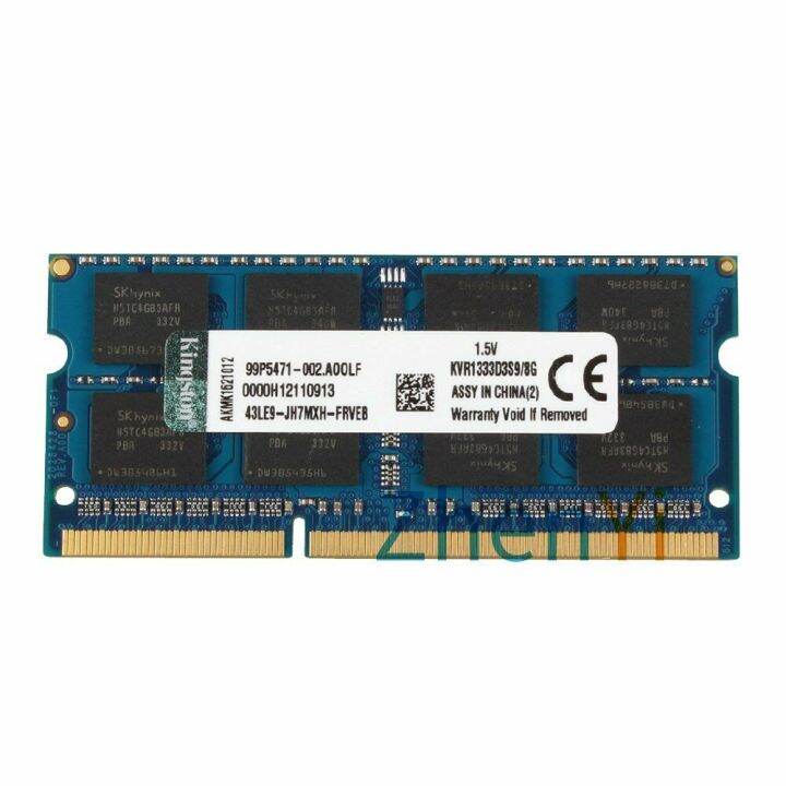 RAM SODIMM DDR3 1333MHz 8GB 4GB 2GB – PC3-10600S KVR1333D3S9/8G Per Portatili