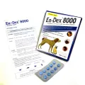 Image showcasing En-Dex 8000 Heart Worm, Mange, Tick & Flea Control (Dog & Cat) - 1 Box ...