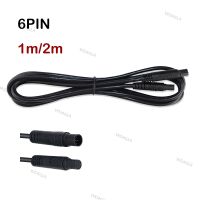 6pin Male to Female Car DVR Camera Rear View Camera copper connector cable Wire 6 core Vehicle Cord Extension HD Monitor q1 WDAGTH