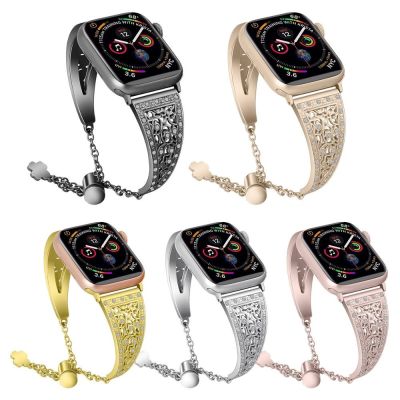 ﹊ New metal Loop Bracelet Stainless Steel band For Apple Watch series 1/2/3 42mm 38mm Bracelet strap for iwatch series 4 40mm 44mm