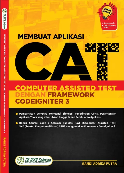 Membuat Aplikasi Cat Computer Assisted Test Dengan Framework Codeigniter 3 Lazada Indonesia 4712