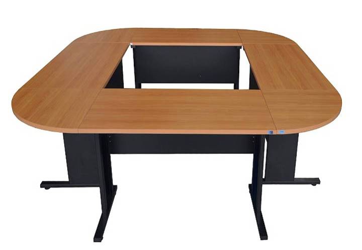 โต๊ะประชุมขาเหล็ก-kingdom-240-cm-model-tp-1200-ดีไซน์สวยหรู-สไตล์เกาหลี-ขนาด-10-ที่นั่ง-สินค้ายอดนิยมขายดี-แข็งแรงทนทาน-ขนาด-240x200x75-cm