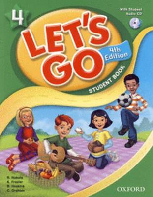 Bundanjai (หนังสือคู่มือเรียนสอบ) Let s Go 4th ED 4 Student s Book CD (P)