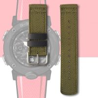 24Mm Outdoor Sports Nylon  Watch Strap Wristband For PRG-600YB/PRG-650/GA-2000 Smart Watch Band Watchbands