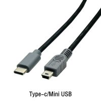 ชนิด USB C OTG ไปยัง USB ขนาดเล็ก5PIN สายชาร์จอย่างรวดเร็ว USB ที่ชาร์จการถ่ายโอนข้อมูลสายเคเบิลสำหรับ Macbook การซิงโครไนซ์คอมพิวเตอร์แบบพกพา