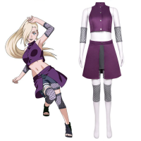 NARUTO Clothes Yamanaka Ino Cosmes Costume Two-dimensional Comic Con Cosplay Skirt|นารูโตะ คลอส ยามานาคาอิโนโกะสคอสคอมส์คอมส์คอมส์คอม-ไดเมนซิออนาลโคมิกคอนโคสเพรสควิลท์