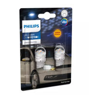 Philips Ultinon LED WY21 Amber T20 11065 ULA 11071 AU31 หลอดไฟเลี้ยว สีส้ม (2 หลอด) Pro3100 Pro3000 3100 3000