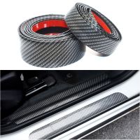 【CW】 Car Rubber Door Sill Protector Strip Polo 5 6 7 Passat B6 B7 Bora Mk5 Mk6 Tiguan