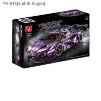 ▬☾◈ Tagore T5012 Apollo Limited Purple Electroplated Version Building Blocks Puzzle Assembling Sports Car Toy Gift for Boys