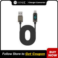 IINE Type-C เพื่อ USB สายชาร์จดิจิทัลสายเคเบิลข้อมูลสายชาร์จเร็วสำหรับ PS5/PRO Controllers/android