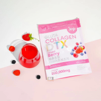 ✨JOJI Gluta Collagen DTX Mixed Berry โจจิ กลูต้า คอลลาเจน มิกซ์เบอร์รี่ เติมไฟเบอร์ให้ร่างกาย 200,000mg.✨