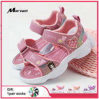 2021Kids Girls Sandals Soft Princess Sandals Lightweight Shining Print Baby Shoes Comfortable Summer Kids Sandals