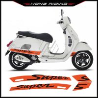 รูปลอกข้างรถจักรยานยนต์สำหรับกีฬา Vespa GTS 300 GTS300สติ๊กเกอร์ซูเปอร์สติ๊กเกอร์