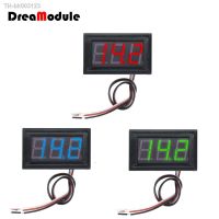 ▤✎♂ Mini Voltmeter Tester Digital Voltage Meter Volt Test Battery DC 0-30V 3 Wires for Auto Car LED Display Gauge Red Green Blue DIY