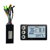 Electric Bicycle 24V 36V 48V 30A 3 Model Sinewave Controller S866 LCD Display Accessories Parts for 350W 500W 750W 1000W Ebike