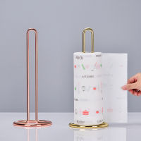 Stainless Steel Bathroom Tissue Stand Rack Kitchen Roll Paper Towel Holder Table Vertical Napkins Rack Bathroom Storage Shelfs