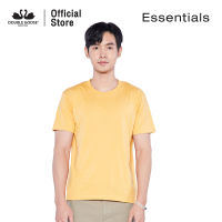 ห่านคู่ เสื้อยืดคอกลม รุ่น Essential สีเหลือง