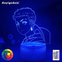 ┇✔┋ LED Light Anime Tokyo Revengers Mitsuya for Kids Bedroom Decoration Birthday Gift Room Decor Desk Manga 3d Lamp Tokyo Revengers