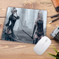 Big Promotion New NieR Automata mouse pad gamer play mats Small Gaming Mouse Pad Gamer Cartoon mousepad 26*21*2mm