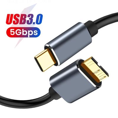 Chaunceybi B USB C 3.0 Cable TypeC to 5Gbps External Hard Drive Disk for Computer