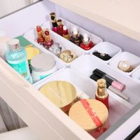 8pc/set Plastic Storage Drawer Cosmetic Jewelry Snack Organiser Boxes Tray Divider Closet Separator Home Office Storage box