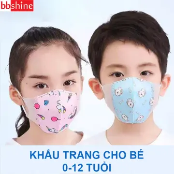 Chọn mua và sử dụng khẩu trang cho bé 7 tuổi bạn cần biết