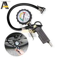 ✾❈❍ Digital Car EU/US Tire Air Pressure Inflator Gauge LCD Display LED Backlight Vehicle Tester Inflation Monitoring Manometro