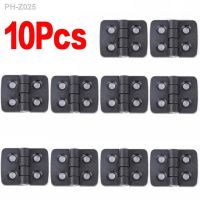 【LZ】 10pcs Black Nylon Plastic Butt Hinge For Electric Box Cabinet Industrial Box Door Bearing Butt Hinge Binder Hardware