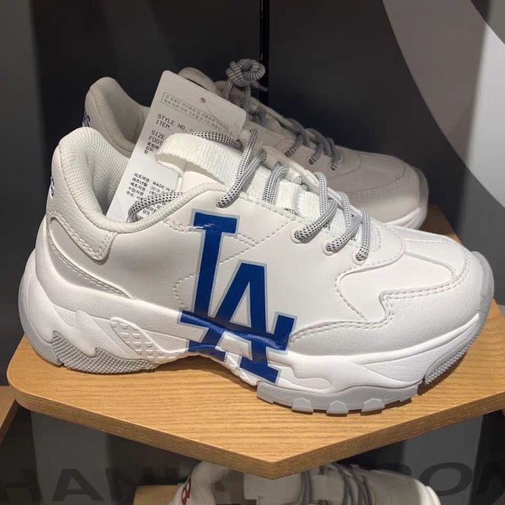 Mua Giày MLB LA Dodgers Sneaker  Big Ball Chunky A Size 270 màu Trắng  chính hãng Giá tốt