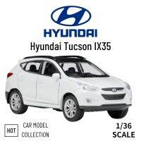 โมเดลรถยนต์รถ Hyundai Tucson เครื่องประดับของเล่นสะสมหล่อจาก IX35ขนาด1:36