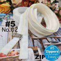 #5 Zip ซิป (มีให้เลือกหลายสี) ซิปตัด ซิปไนล่อน ซิปพลาสติก ซิปหลา ฟันเบอร์ 5 (สินค้าพร้อมส่งจากไทย) Zip ซิป ซิปตัด ซิปไนล่อน ซิปพลาสติก ซิปหลา ฟันใหญ่ เบอร์ 5 ซิปหัวเดียว รูดลื่น  ซิปสำหรับทำงานที่ใช้ความยาวซิปมากเป็นพิเศษ  วิธีใช้งาน : ใช้การเย็บหัว เย็บท