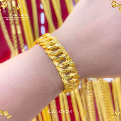 เลสข้อมือ เศษทองคำแท้ หนัก 2 บาท ยาว 6-8 นิ้ว ZR50 bracelet สร้อยข้อมือทอง เลสข้อมือ สร้อยทอง ทองเหมือนแท้ ทองไม่ลอกไม่ดำ ทองปลอมไม่ลอก เลสทอง