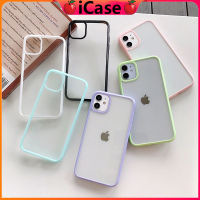 ??iCase phone Case เคส TPU +PCทนทาน เคสไอโฟนX เคสไอโฟนXS เคสไอโฟนXSMAX วัสดุอะคริลิค เคสไอโฟน 7/8 Plus 11 12 13 pro promax x xs xr xsmax แบบนิ่ม ป้องกันการกระแทก