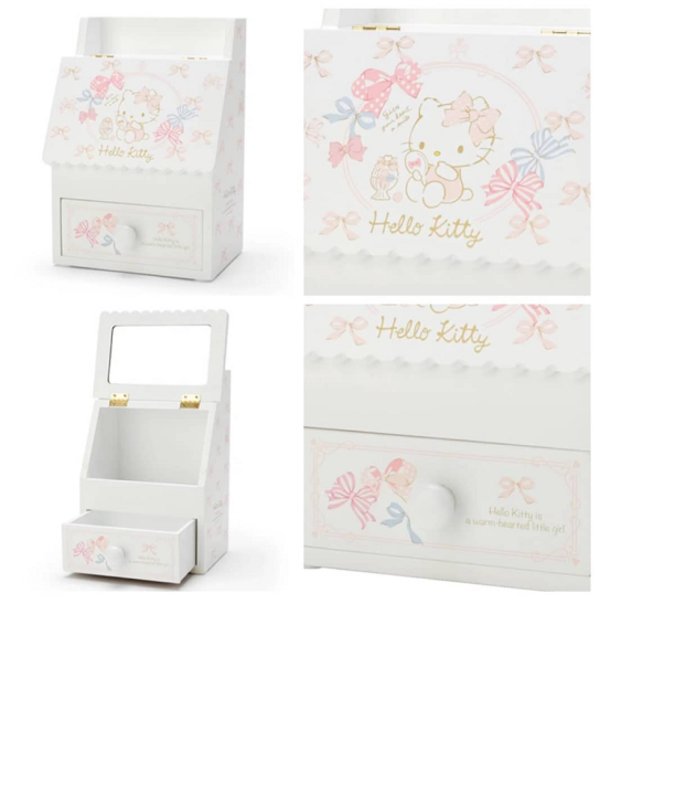 SANRIO ORIGINAL JAPAN HELLO KITTY Wooden Dresser with Mirror Lazada PH