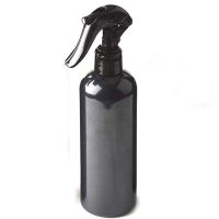 300ml Black color Sprayer watering flowers Plastic Water Spray Bottle with black trigger sprayer