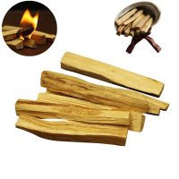 【YF】 5Pcs /1pc Palo Santo Natural Incense Sticks Wooden Smudging Stick Aromatherapy Burn